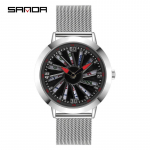 SANDA uus k&auml;ekell mahutab Mahjong Hollow suur plaadim&auml;ngija Moodne isiksus loominguline meeste k&auml;ekell meeste k&auml;ekell sinine