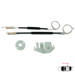 EWR5435 tagumise parempoolse ukse aknat&otilde;stuki remondikomplekt 9630961780 Peugeot 406 jaoks 1995-2004