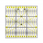 (Nikita) DIY l&auml;bipaistev teppimine &otilde;mblemine Lapikujuline joonlaud L&otilde;ikamine K&auml;sit&ouml;&ouml;t&ouml;&ouml;riistad R&auml;tsep One Size kollane