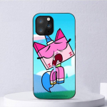 Cartoon Unikitty telefoni&uuml;mbris iPhone'ile 11 12 Mini 13 14 Pro Xs Max X 8 7 6s Plus 5 Se Xr Shell iPhone12PROMAX