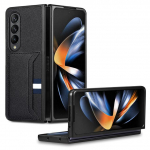 S&otilde;rmej&auml;ljeta nahast telefonitarvikute &uuml;mbris Samsung Galaxy Z Fold 4 Kokkupandav3 Kokkupandav2 Kokkupandav4 5g Kokkupandav 2 3 kaardipesa &otilde;huke kate for Samsung Z Fold 4 punane