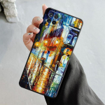 Eiffeli torni maalikunsti maastik &uuml;mbris Samsung Galaxy A70 A70s A50 A30s A04s A20s A20e A02 A02s A03 A42 M31 M13 Shell jaoks Samsung M31