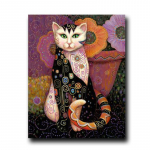 Loomakassi l&otilde;uendimaal Gustav Klimti &otilde;liplakatid ja tr&uuml;kised Seinakunstipildid elutoa jaoks Kodu Seinakaunistus Cuadros 21x30 No Frame