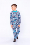 Pidžaama komplekt (poisid) , Igal aastaajal, Nosi svoe 6077-002-4 92 t&uuml;rkiissinine