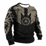 Vintage pikkade varrukatega T-s&auml;rk Meeste vabaaja T-s&auml;rgid 3D prindiga Harajuku Topid 2022 Loominguline isikup&auml;ra s&auml;rk Suurem&otilde;&otilde;dulised meeste riided 3XL