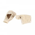 1 paar Bunion Pad Gel Metatars Foot Gel Bunion Pad for Bunion Relief padi kandmiseks jalatsites Bunion Sleeve Protector valu leevendav varvaste eraldaja S beež