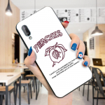 Lihtsa mustriga kassi tiigrilillede virsiku&uuml;mbris Samsung A01