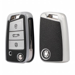 Tpu nahast autov&otilde;tme kate VW Golf 7 MK7 Tiguan MK2 jaoks SEAT Ateca Leon FR 2 Ibiza jaoks Skoda Octavia A7 jaoks must