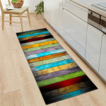 K&ouml;&ouml;k Mat Magamistuba Elutuba Vaip Sissep&auml;&auml;s Uksematt Kodu Esik R&otilde;du P&otilde;randamatt Puitmuster Vannituba Libisemisvastane pikk vaip 100x120cm