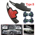 Mercedes Benz AB klassi W447 W176 W246 MB SLK R172 CLA C117 GLA X156 jaoks auto rooliratta labade k&auml;iguvahetuspikendus H