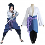Uus t&auml;iskomplekt Uchiha Sasuke Cosplay kost&uuml;&uuml;m Anime multifilm Shippudeni kolmanda p&otilde;lvkonna riided Halloweeni pidu XXL sinine