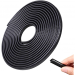 Autokaitse 5M autoukse liigend, liimita U-kujuline Protege Portiere auto sedaan-veoauto maasturile (Must) 20x20x2cm