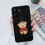 OPPO Realme Realme GT Neo2 3 5 C30 C31 C33 C35 korpuse kate Cute Fashion Bear kaitsev pehme vedel silikoon Realme C11 C12 C20 Funda kaitseraua jaoks Realme C11