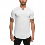 Muscleguysi meeste l&uuml;hikeste varrukatega T-s&auml;rk &uuml;hev&auml;rviline vaba vabaaja aluss&auml;rk Traceless Cooling Sensation T-s&auml;rk M must