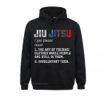 Jiu jitsu Naljakas definitsioon BJJ v&otilde;i MMA maadleja &Uuml;lem&otilde;&otilde;tmeline Kapuutsiga dressipluusid VALENTINIP&Auml;EV Vabaaja kapuutsiga dressipluusid Soodushinnaga riided Unisex 2XL