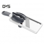 1 komplekt Multifunktsionaalne k&auml;eshoitav k&ouml;&ouml;giviljal&otilde;ikur, paksusega reguleeritav roostevabast terasest tera libisemiskindla k&auml;epidemega puuviljad porgandi kartuli-redise l&otilde;ikur hall