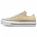 Converse Chuck Taylor All Star Lift Platvormiga L&otilde;uend Madalad Oat Milk Naiste Tossud Kreemjas A03542C 35