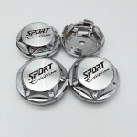 4 tk modifitseeritud rummu keskkate Sport Edition Automobile Tolmukindel ratta keskkate 68MM rummukatted Rehvikeskuse logo kate Auto modifikatsioon