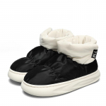 Winter Toast Meeste Sussid Soojad Palus puuvillased kingad Kodu Libisemiskindlad Paksu tallaga karvased kingad 36-37 roheline