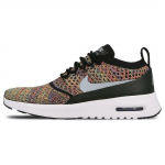 Nike Air Max Thea Ultra Flyknit Mitmev&auml;rvilised Naiste Tossud Mitmev&auml;rviline Bright-Crimson Wolf-Grey-Black 881175-600 38.5