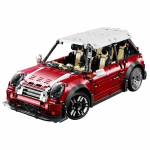 Klassikaline auto punane MINI MOC T5025B ehitusplokid loomingulised s&otilde;idukite tellised m&auml;nguasjade kinkekomplekt lastele t&auml;iskasvanutele