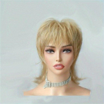 S&uuml;nteetiline pruun veinipunane parukas tukkidega Must Blondid Looduslikud v&otilde;ltsjuuksed Naistele Igap&auml;evaseks peokost&uuml;&uuml;miks Kuumakindel parukas kuld