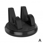 360-kraadine autotelefoni hoidiku matt, armatuurlaud, telefonialuse kinnitusklambri GPS-slip Y4A5 jaoks black-one-size