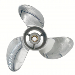 Paadi propeller 8 1/2x9 sobib Tohatsu p&auml;ramootorile 5HP-6HP 3 labaga roostevabast terasest 12 hambaga OEM NO: 3B2B64517-0 8,5x9 TSS312812x9RH
