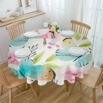 Kevadine akvarell lill liblikas &uuml;mmargune laudlina veekindel lauakate pulmapeo kaunistamiseks s&ouml;&ouml;gilaua kate 4pcs 33x48 Table mat