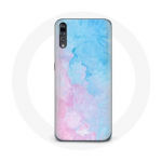 &Uuml;mbris Huawei p20 jaoks Sinine roosa taust