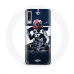 &Uuml;mbris Samsung Galaxy A50 Formula 1 Max Verstappen F1 Racing Driver Blue jaoks