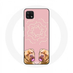 &Uuml;mbris Samsung Galaxy A22 5G Dogue de Bordeaux s&uuml;mmeetrilise foto jaoks