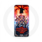 &Uuml;mbris Samsung Galaxy A8 Plus Stranger Thingsi plakati 2. hooaja jaoks