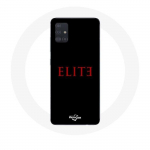 &Uuml;mbris Samsung Galaxy A51 5G Elite 5. hooajale, punase logoga must taust