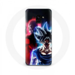 &Uuml;mbris Samsung Galaxy A8 Plus Anime Dragon Ball Goku ja Jiren jaoks