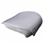 SEAMETAL linasest autoistme kate Four Seasons eesmine linasest riidest padi hingav istmekaitse matt 1pc Front Seat hall v&auml;rv