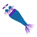 3 tk/komplekti beebikost&uuml;&uuml;mid, merineitsi kujuga fotorekvisiidid, kootud beebi peapaelaga rinnahoidja saba &uuml;likond imikule sinine