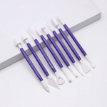 8-osaline savist skulptuurit&ouml;&ouml;riistade komplekt savisavi v&auml;rviline savi pehme savi keraamika kunst plastikkoogi k&uuml;psetamine ja reljeefne kaabits punane