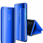 Smart Mirror kukkumisvastane telefoni&uuml;mbris Samsung Huawei Honor Xiaomi Redmi iPhone OnePlusi kaanega, magnetiline klapp PU nahast Samsung S8 sinine