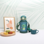 Roostevabast terasest vaakumrihm termopott armsa v&auml;limusega algkooli lugemistass topeltkaanega laste kruus 500ml roosa