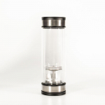 Teest eraldatud leotusteetassid Kahekihilised klaasist tassid Filtreeritava teega Tipptasemel kaasaskantavad tassid meestele ja naistele. 301-400ml must