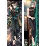 Genshin Impact Dakimakura Alhaitham padjap&uuml;&uuml;r Kallistav keha Anime m&auml;ng Padjakate Otaku Waifu poiss-s&otilde;bra kingitus Peach40X120CM