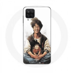 Kaitsekate - Akira Toriyama - Galaxy A12 - Goku - Pehme - Must