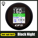 85 mm GPS-spidomeeter odomeetri veekindel TFT-ekraan Trip Cog digitaalne auto spidomeeter mootorjahtide paadi auto p&auml;ramootorile