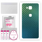 apgo Protective Skin Sticker for the back compatible with Honor X5, Wrap Film, Foil, Vinyl - Pattern Carbon Chameleon CAKA1