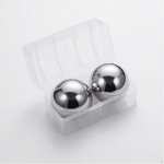 2 Pieces Ice Balls Easy to Use Reusable Convenient Gift Round Cubes Stones for Diameter 55mm h&otilde;be