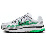 Nike P-6000 Valge Kevadroheline Unisex Tossud Metallik-H&otilde;bedane Must CD6404-104 40.5