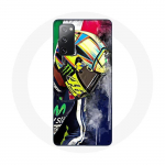 Coque pour Samsung Galaxy S20 FE Valentino Rossi Pilote de vitesse champion