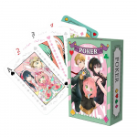 Anime SPY X FAMILY Haikyuu Cosplay lauam&auml;ngukaardid Jujutsu Kaisen k&otilde;va kaanega pokkerikaart SPY X FAMILY 1