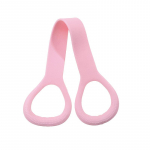 TPE 8 t&auml;hem&auml;rki jooga pilateselastic band avatud &otilde;lgade ilu selja fitness pingutusk&ouml;is One Size roosa